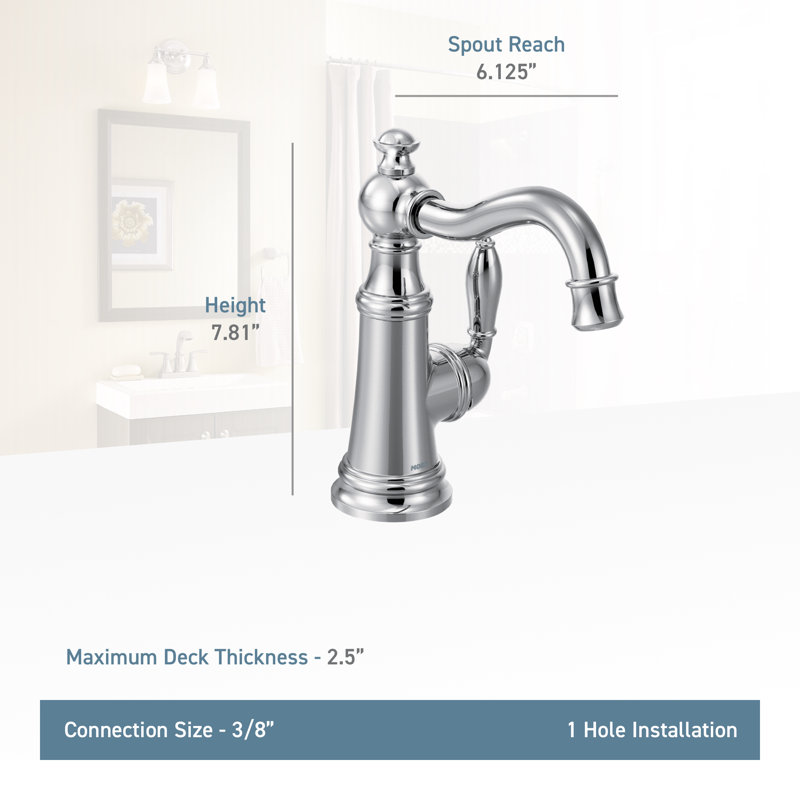 Weymouth Bar Faucet, Spot Resist Stainless