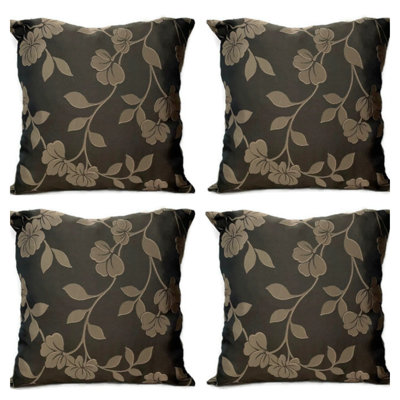 Lynnfield Floral Square Throw Pillow Cover