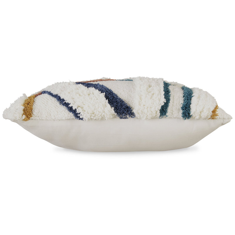 Housse et insert de coussin carré 100% coton Jafiya
