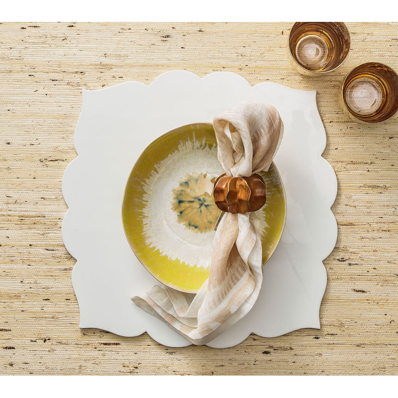 Fez Placemat, White