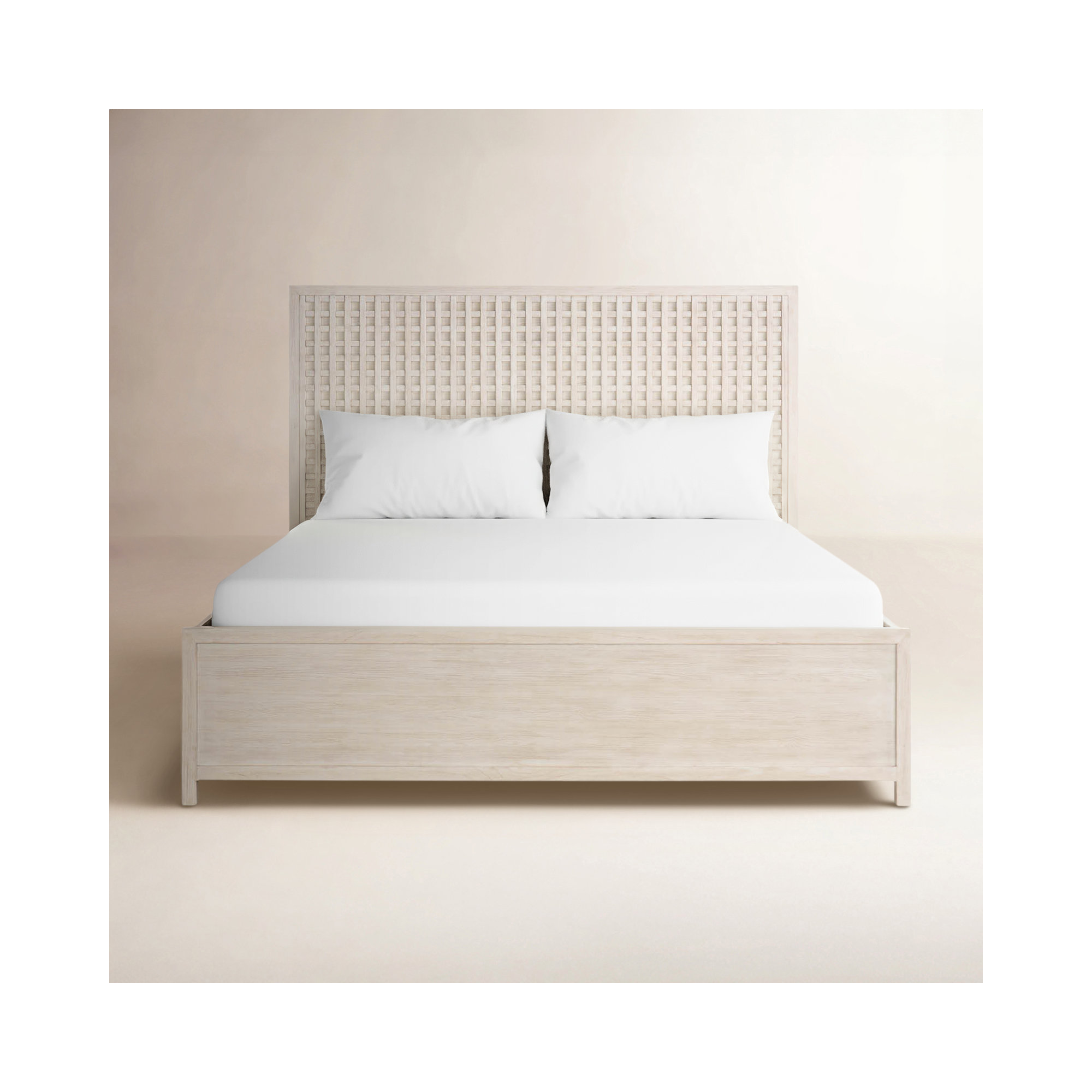 Baxley Bed, Queen, Ivory
