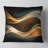 3D Gold Waves in Abstract Printed Pillow-29366548-29366551-29455527