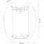 Feliciana Flush Mounted Sconce