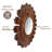 Wood Flat Wall Mirror