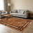 Brown Marble Geometric carpet-easy to clean, machine-washable, soft and comfortable; suitable for door mats, kitchens, living rooms, bedrooms, corridors, and laundry areas. Easy to clean, durable carpet for home decoration.-399569601