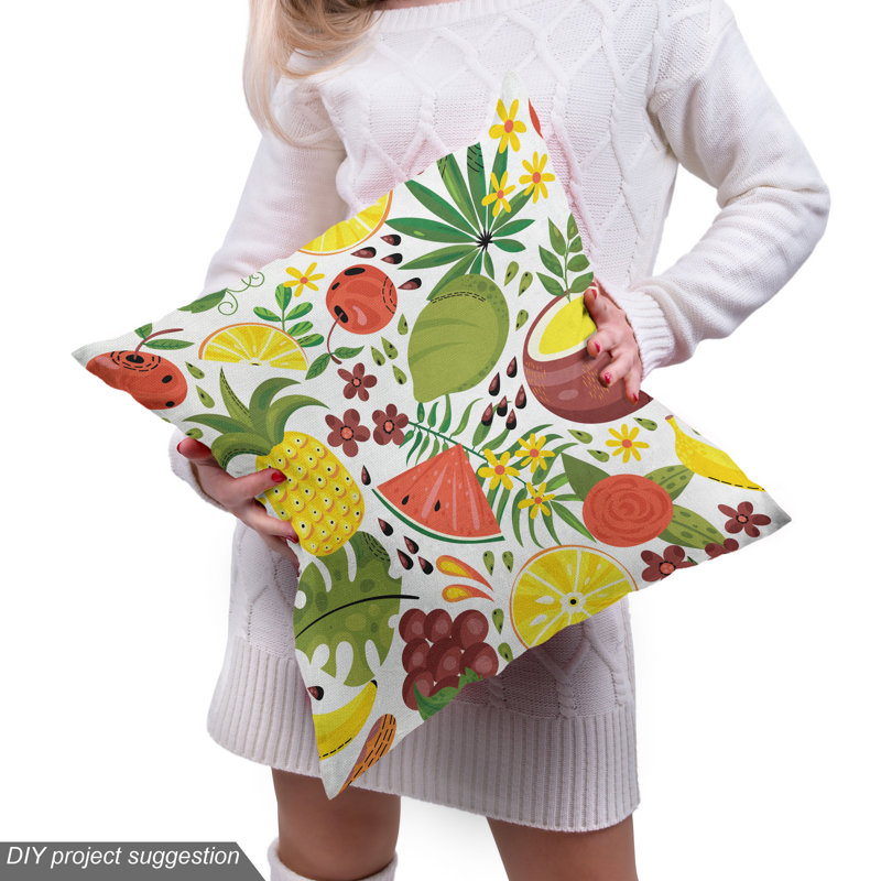 Tissu hawaïen Ambesonne, l 36 po x L 360 po
