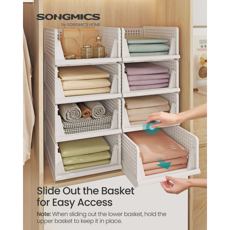 Bollitree Polyethylene Plastic Drawer Organisers