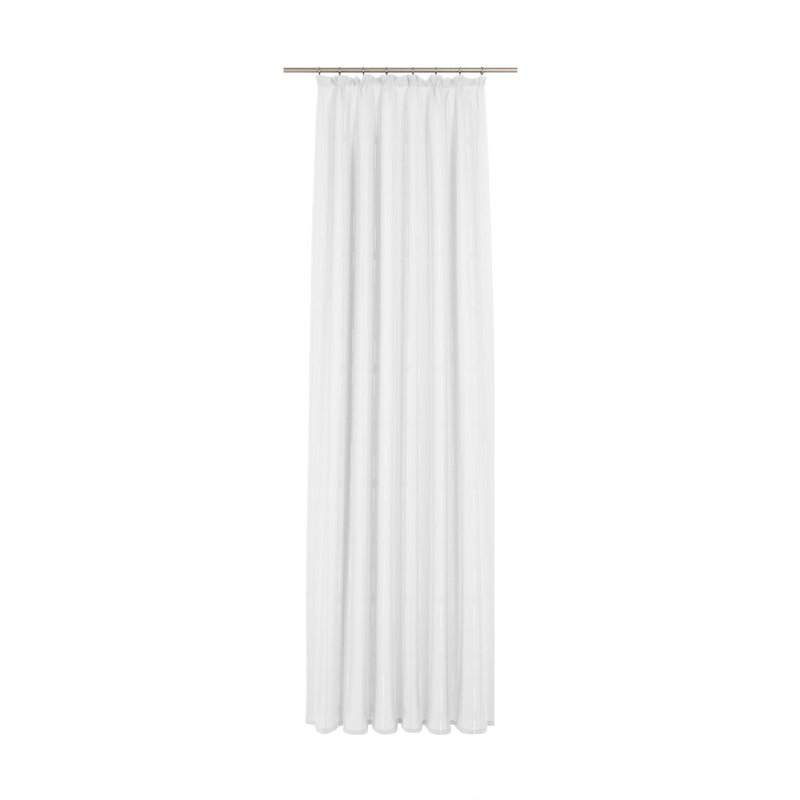 Annika Sheer Single Curtain Panel, 125cm H x 450cm W