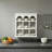 Coffee Mug Display Rack Vintage Wall-Mounted Cup Case Cup Rack