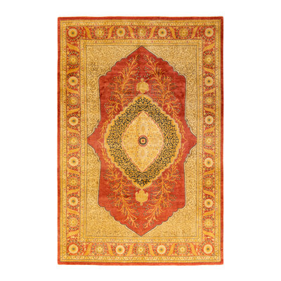 Classic One-of-a-Kind 6' 2" X 9' 0" Hand Knotted Area Rug