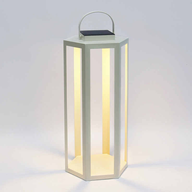 JOYCE SOLAR LANTERN 24", 24", White