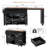 Kitchen Island With Extendable Dining Table-1873127171