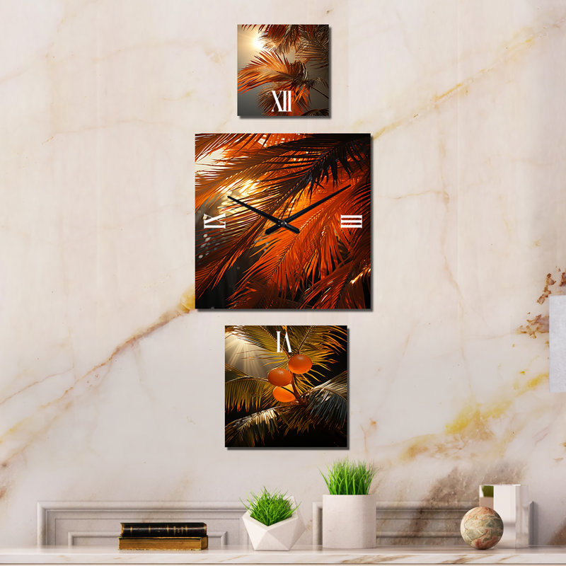 Hango Metal Wall Clock