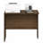 Furinno ROGER Office Desk Return, 35 Inch Desk Return, Reversible Return with Desk Cord Grommet, For Home Study, Office, Modern Walnut-121883430-121883429