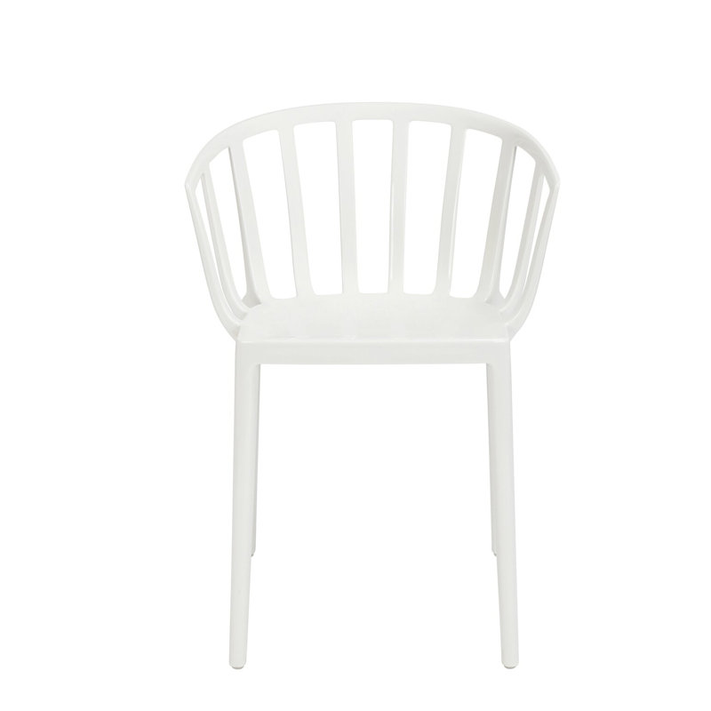 Venice Outdoor Dining Armchair, White