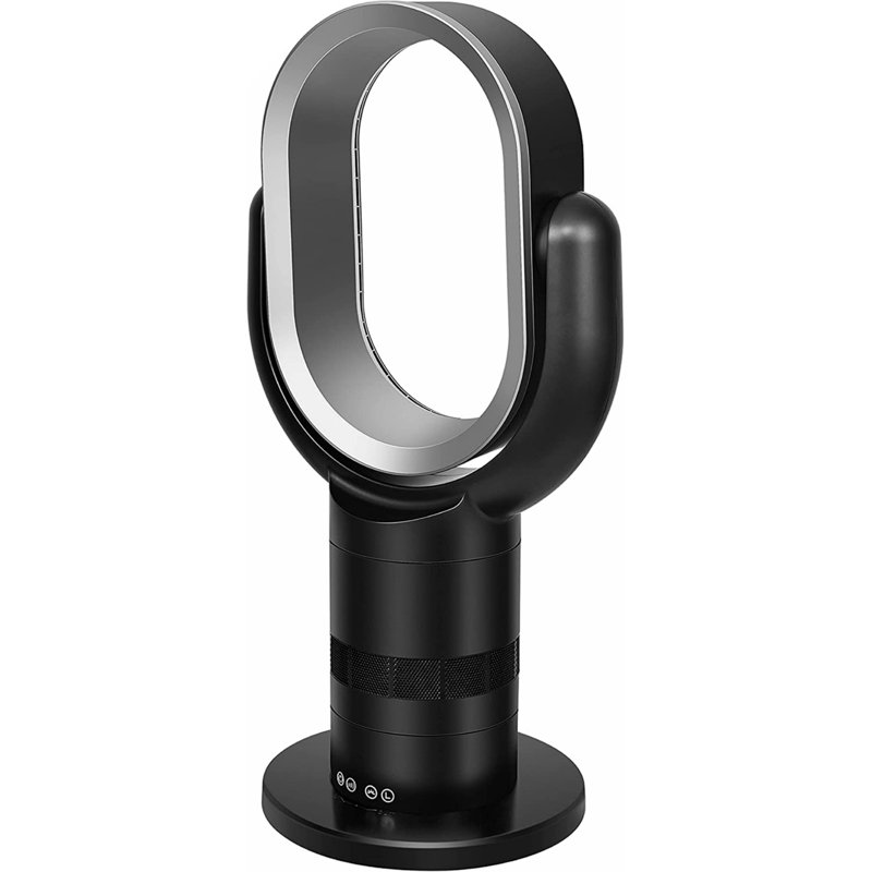 Wenty 7.7''H Bladeless small table Fan with 10 speeds settings, 10-hour timing closure