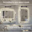 Miroir de meuble-lavabo de coin Dokes-1030619895