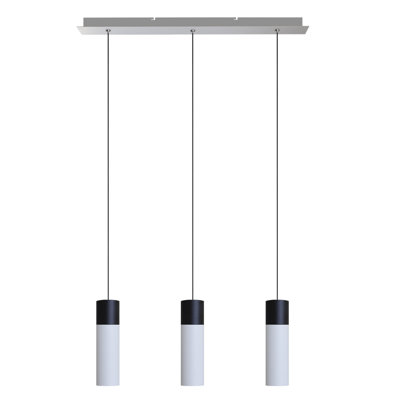 Luminaire suspendu linéaire à 3 lumières pour îlot de cuisine Costigan