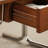 Tea table paired with TV stand combination