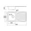 Belfry Kitchen Neal 500mm W Single Bowl Stainless Steel Drop-In Kitchen Sink with 2 Faucet Holes