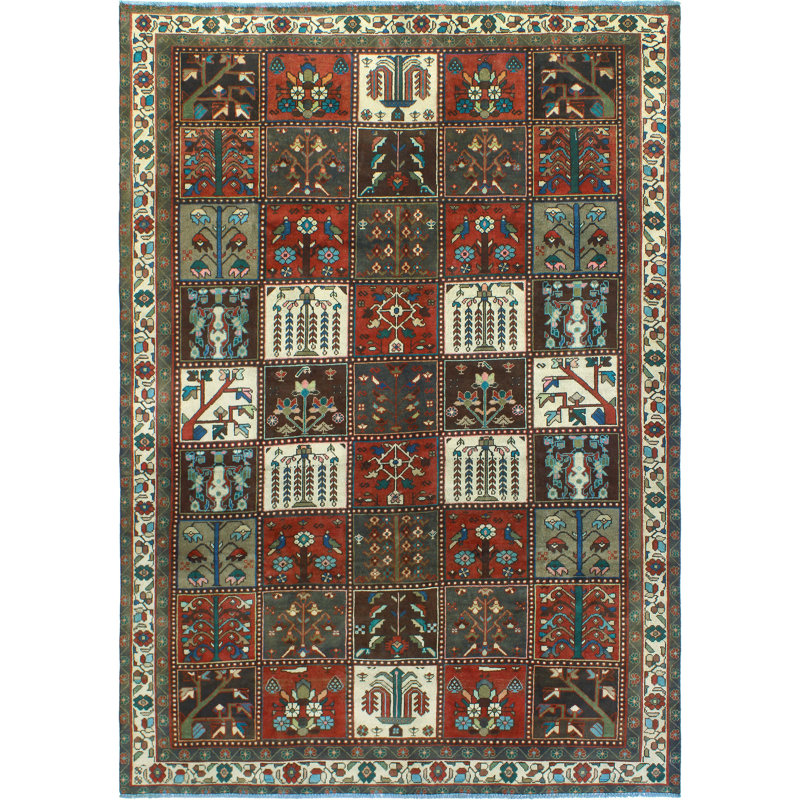 Khylar Bakhtiari Saunders Red Rug