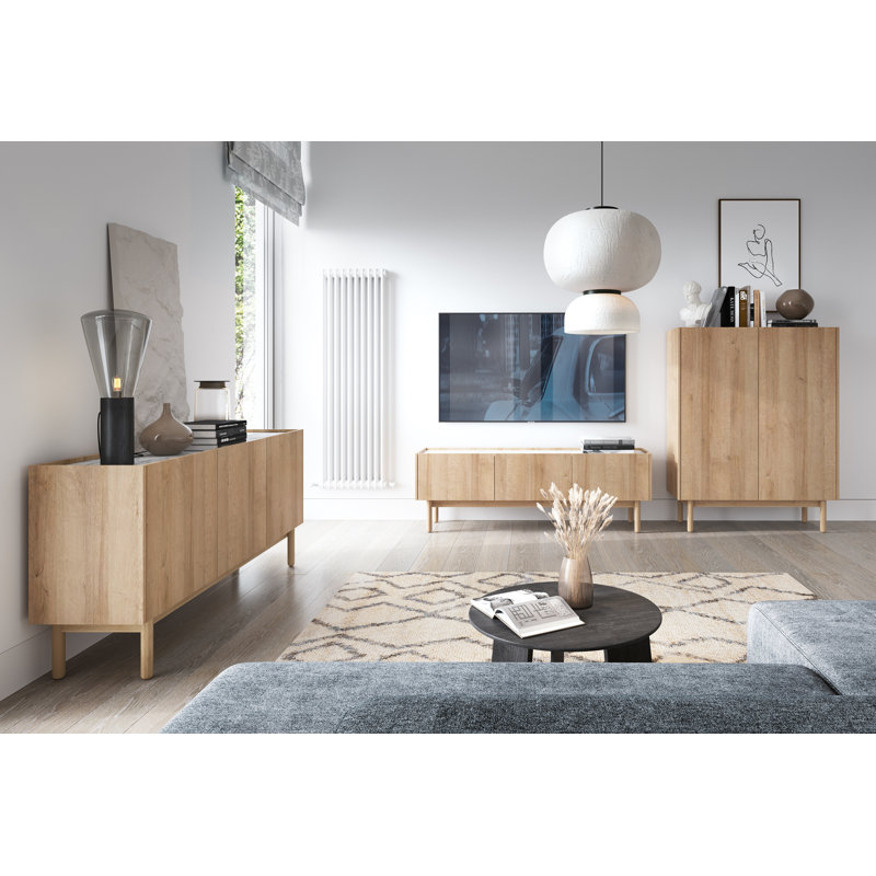 Bothild Boho Sideboard Cabinet 83cm Tall