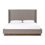 Montgomery Upholstered Wingback Bed