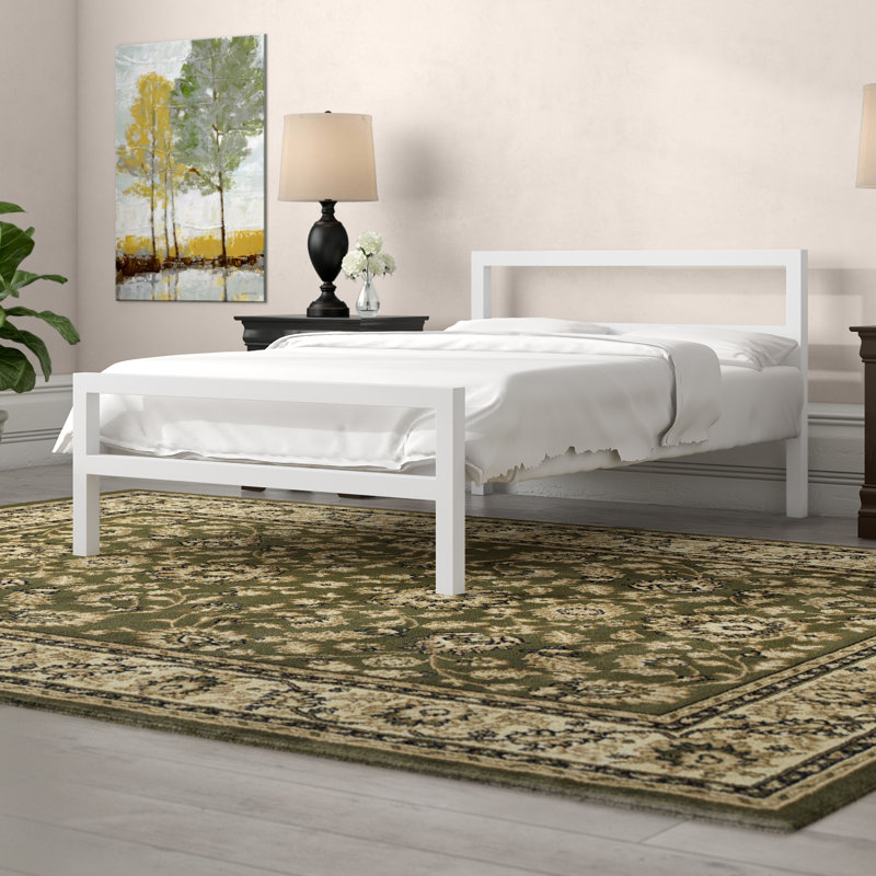 Shakia Open-Frame Bed, Kingsize (5'), White
