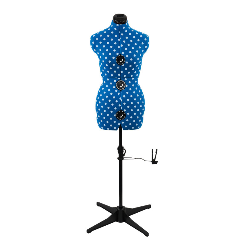 Sewing Online Duckegg Polka Collection Dress Form