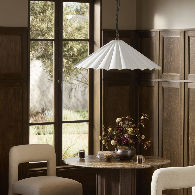 Fiorella 4 - Light Pendant, Cream Canvas