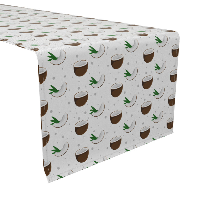 Rectangular Cotton Twill Table Runner