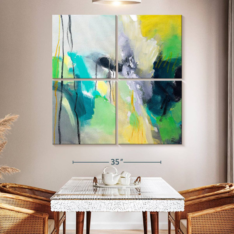 Avery Interpretation, 74" H x 74" W
