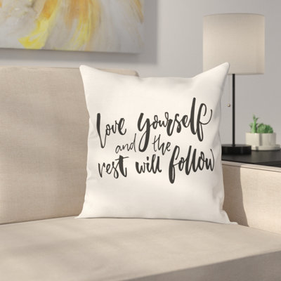 Patterned Pillow Cover