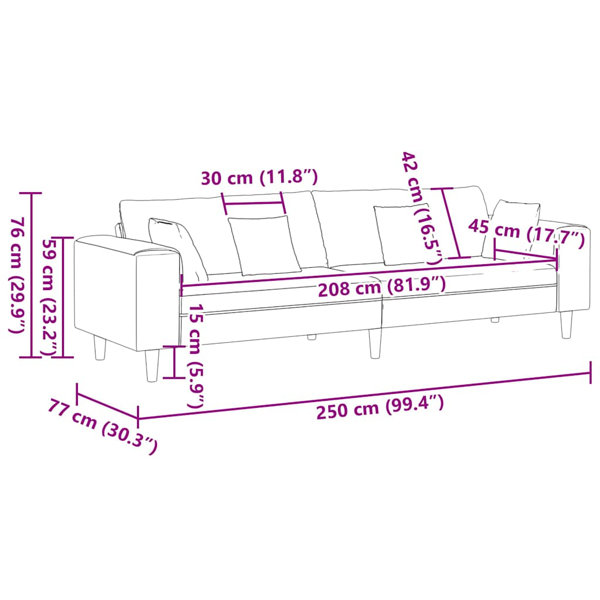 Dimensions du produit