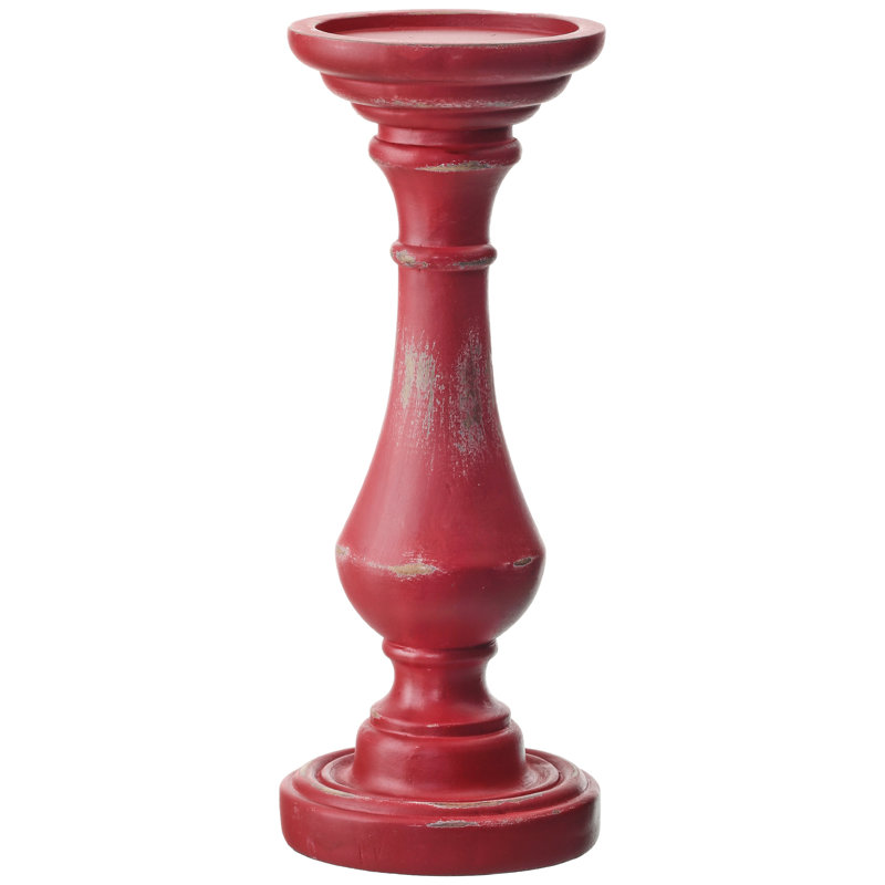 Ensemble de chandelles de table 2 pièces, Rouge