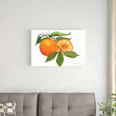 " Citrus Garden V " by Kathleen Parr McKenna Painting Print