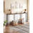 Rustic Console Table – Space-Saving Design, Power Strip Included, Ideal For Tight Spaces, Easy Assembly-1410479230