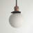 Luminaire suspendu sphère 1 lumière Chippewa-477333771-477333765