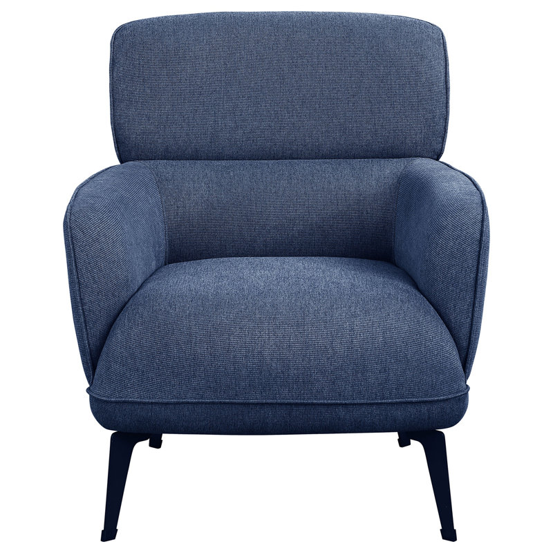 Joshual CAL117 Compliant 30.50'' Wide Armchair, Blue Chenille