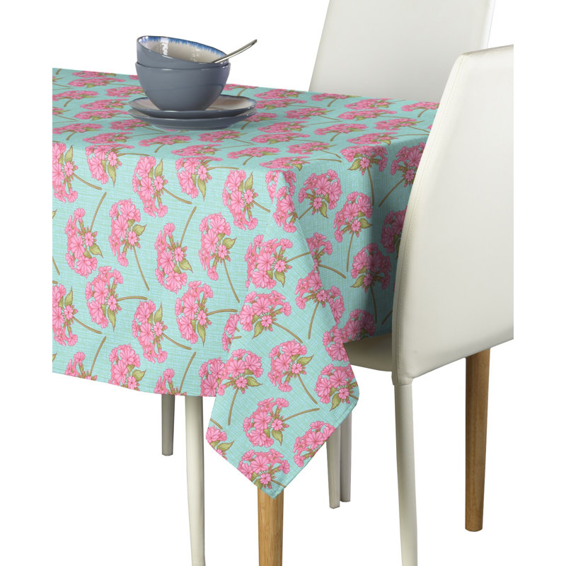 Damien Bunches of Flowers Tablecloth, 120" L x 60" W