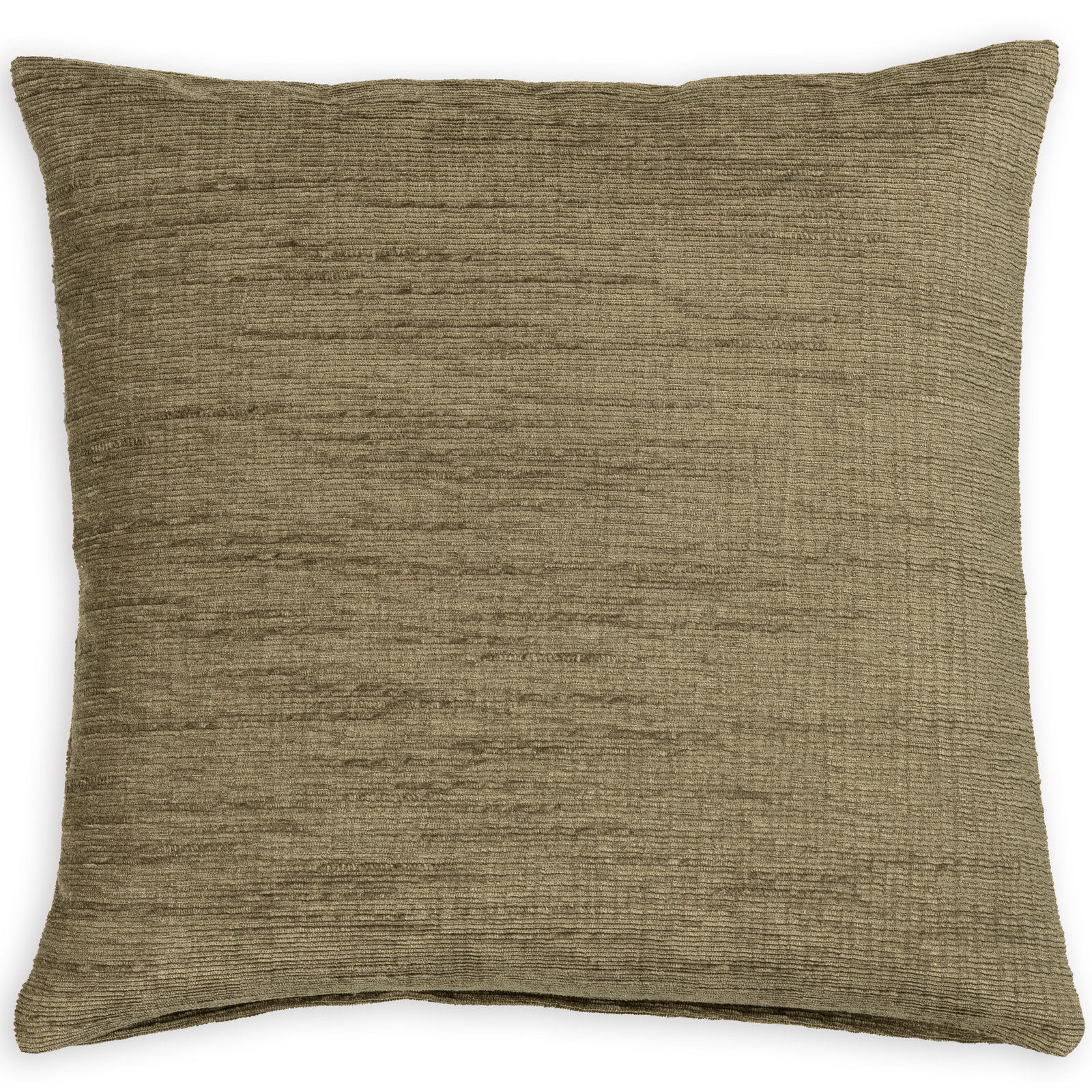 Floating Cubes Accent Pillow, Feather, Green