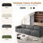 3 Seater Corduroy Sofa-565613307