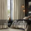 Panneau de rideau occultant en velours Olivia Signature-1410032293-1399052059