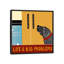 «Life's Big Problems Banner» par Stephen Huneck, reproduction d'art sur toile tendue-117596017-63148060-63148043