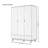 Modern Minimalist Three-door Wardrobe