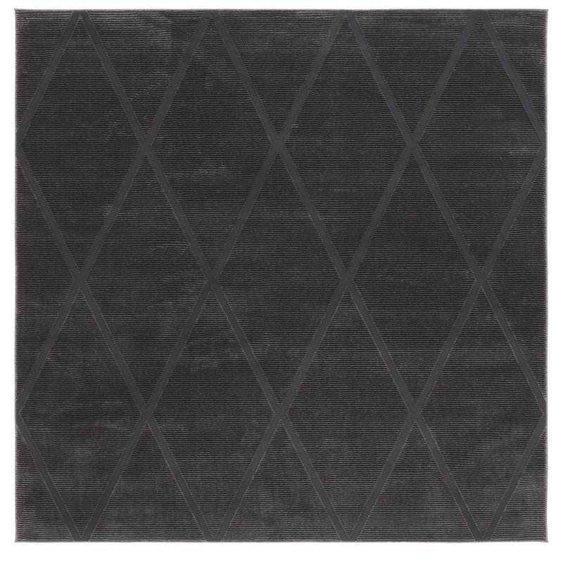 Ilyess Performance Geometric Rug, Square 6'7"