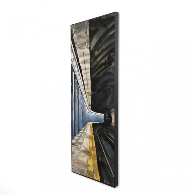 «New-york Subway» sur toile