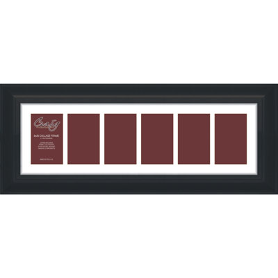 Bednarz Black Matte Picture Frame with Mat