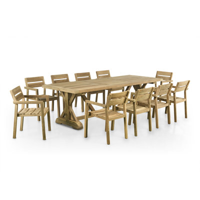 Ensemble de table de salle à manger 102 po Clewis