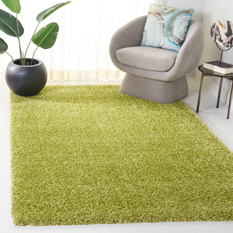 Vandoren Santa Monica Shag Performance Solid Color Rug, Rectangle 9'6" x 13'